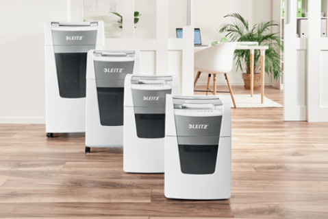 Leitz Niszczarka IQ AutoFeed 100, P4, 100 kartek, 34 l kosz - Galeria zdjęcie 15