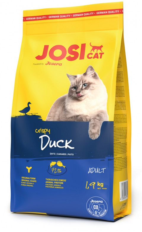 JOSERA JosiCat Crispy Duck - sucha karma dla kota - 1,9 kg - Galeria zdjęcie 1