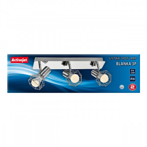 Listwa AJE-BLANKA 3P E14 3x40W - Galeria zdjęcie 3