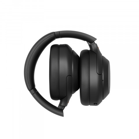 Słuchawki bezprzewodowe Sony WH1000XM4 czarne - Galeria zdjęcie 3