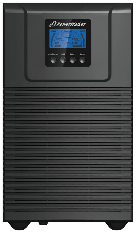 POWER WALKER UPS ON-LINE 2000VA TGB USB LCD - Galeria zdjęcie 1