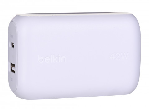 Ładowarka Belkin BoostCharge Dual USB-C + USB-A Wall Charger 42W White - Galeria zdjęcie 5