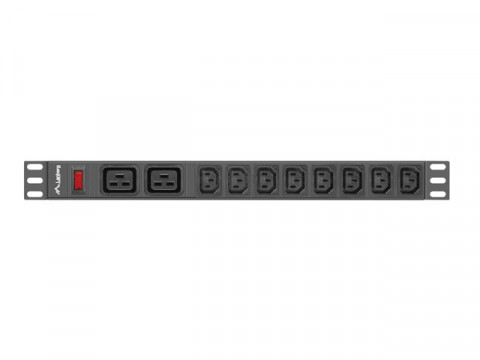 LANBERG LISTWA ZAS. RACK PDU (1U, 16A,2XC19,8XC13) - Galeria zdjęcie 2