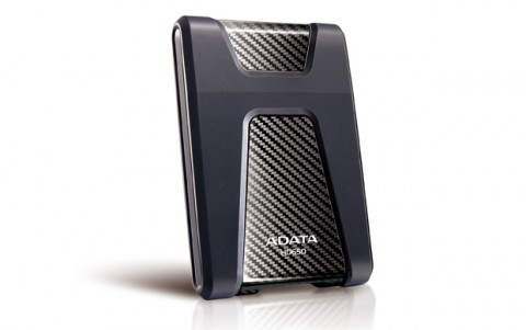 Dysk zewnętrzny HDD ADATA HD650 AHD650-1TU31-CBK (1TB; 2.5"; USB 3.2; czarny) - Galeria zdjęcie 1