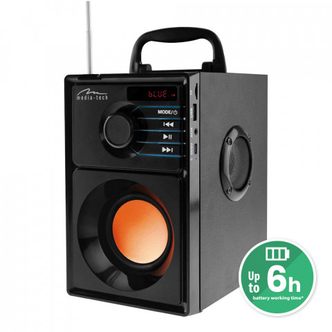 MEDIA-TECH GŁOŚNIK BLUETOOTH+MP3+RADIO MT3145 V2 - Galeria zdjęcie 1
