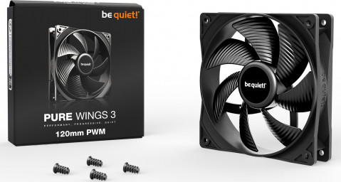 Wentylator BE QUIET! PURE WINGS 3 120mm PWM - Galeria zdjęcie 3