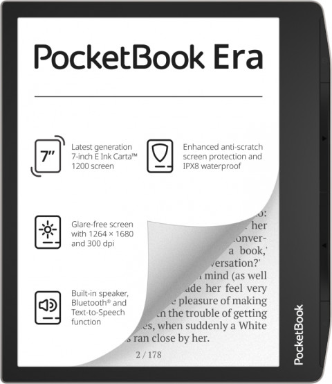 Czytnik e-booków PocketBook Era 700 7" 16GB Srebrny - Galeria zdjęcie 3
