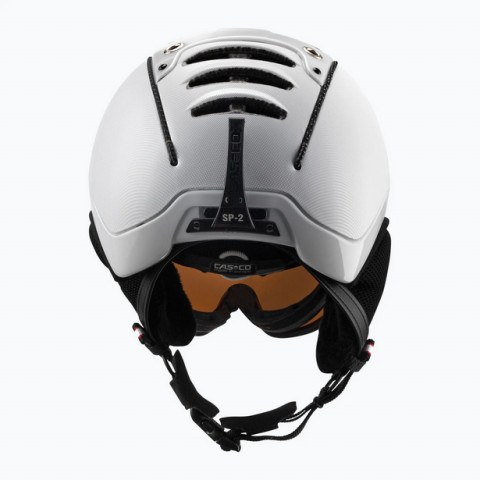 Kask narciarski CASCO SP-2 Carbonic Vis white M 55-57 - Galeria zdjęcie 5