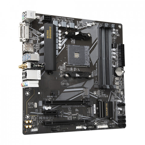 Płyta główna Gigabyte B550M DS3H AC - Galeria zdjęcie 2