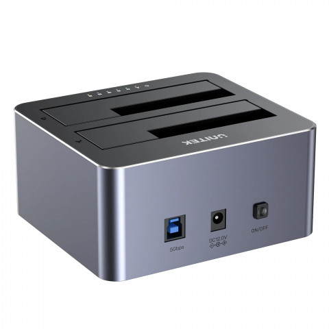 UNITEK STACJA KLONUJĄCA 2X SATA 2,5"/3,5" USB 5GB - Galeria zdjęcie 2