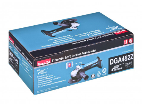 SZLIFIERKA KATOWA FI 115 18V-LI DGA452Z MAKITA - Galeria zdjęcie 11
