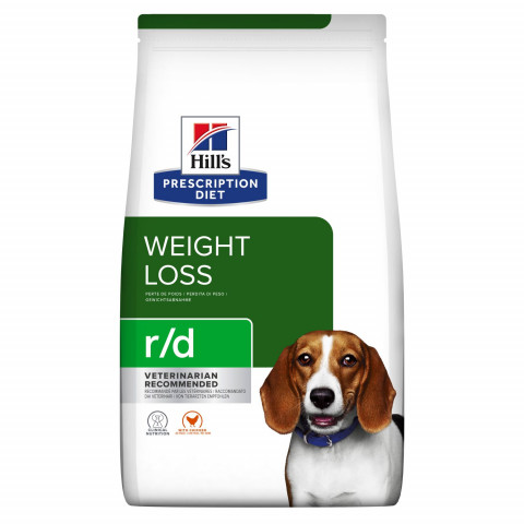 HILL'S Prescription Diet Canine r/d Weight Loss - sucha karma dla psa z nadwagą - 4 kg - Galeria zdjęcie 1