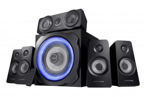 Zestaw głośników komputerowych TRUST GXT 658 Tytan Black (21738) - Galeria zdjęcie 1
