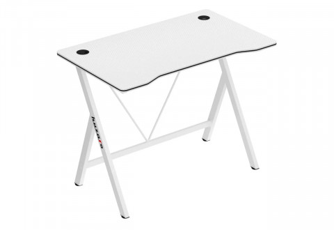 Biurko gamingowe Huzaro Hero 1.4 White - Galeria zdjęcie 2