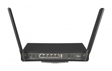 Router WiFi 6 Mikrotik hAP ax3 (C53UiG+5HPaxD2HPaxD) 2,4GHz(2x2)/5GHz(2x2) 5p - Galeria zdjęcie 2
