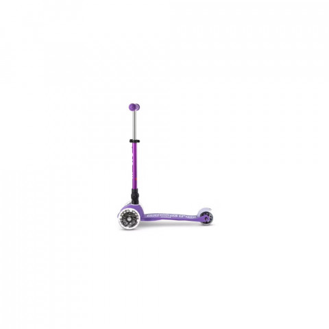 Micro hulajnoga składana Mini DELUXE LED Purple - Galeria zdjęcie 6