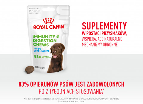 ROYAL CANIN Supplements Dog Immunity & Digest Puppy - suplementy dla psa - 100g - Galeria zdjęcie 2