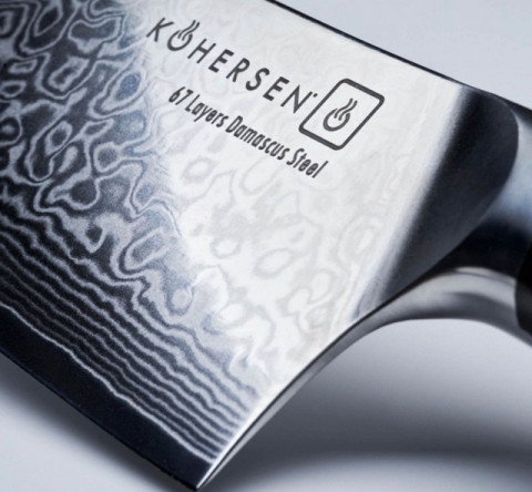 Tasak Cleaver Kohersen Elegance Ebony Wood 16,5cm - Galeria zdjęcie 7