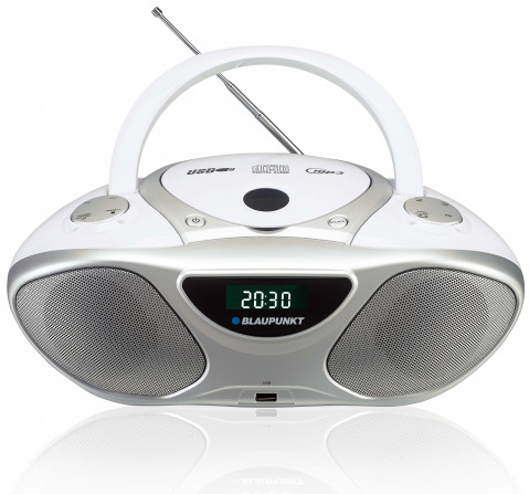 Radioodtwarzacz Blaupunkt BB14WH (CD MP3 USB White) - Galeria zdjęcie 2