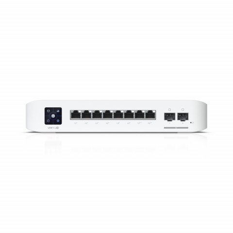 Switch Ubiquiti UniFi Pro 8 PoE 10p PoE ( PoE+: 6; PoE++: 2;) Managed Gigabit/10G (USW-Pro-8-PoE-EU) - Galeria zdjęcie 2