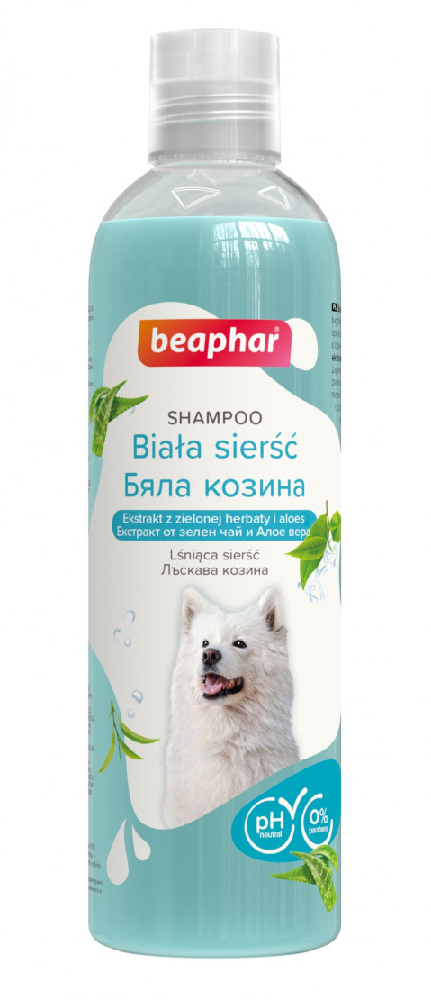 BEAPHAR Biała sierść - szampon dla psa - 250 ml - Galeria zdjęcie 1
