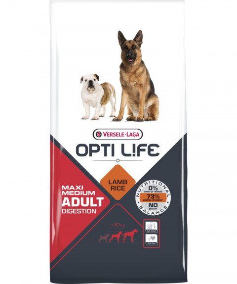 Karma Versele Laga Adult Digestion Medium&Maxi karma dla psa 12,5kg - Galeria zdjęcie 2