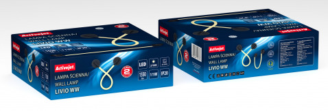 Lampa ścienna LED Activejet AJE-AJE-LIVIO WW - Galeria zdjęcie 12