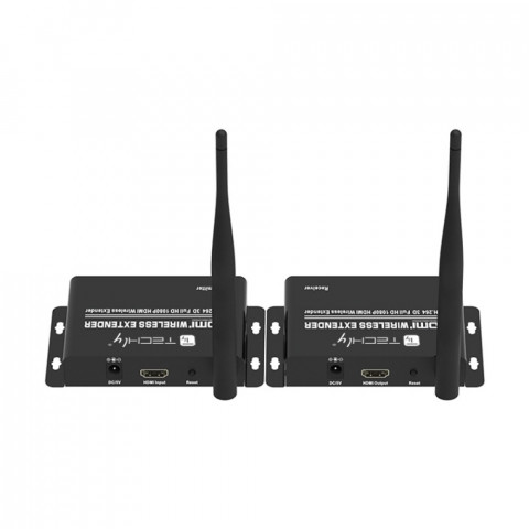 TECHLY BEZPRZEWODOWY EXTENDER HDMI FULL HD 1080P*6 - Galeria zdjęcie 4