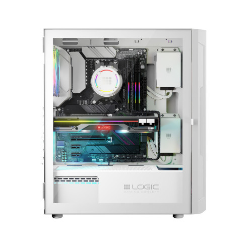 LOGIC OBUDOWA ARAMIS ARGB MIDI USB 3.0 WHITE - Galeria zdjęcie 18