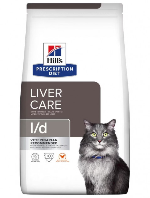  HILL'S Prescription Diet Liver Care - sucha karma dla kota - 1,5 kg - Galeria zdjęcie 1