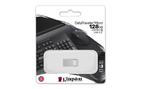 KINGSTON FLASH 128GB DATATRAVELER USB 3.2 200MB/s - Galeria zdjęcie 4
