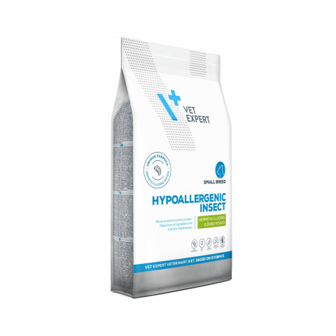 VET EXPERT Veterinary Diet Hypoallergenic Insect Small Breed - sucha karma dla psa - 8kg - Galeria zdjęcie 2