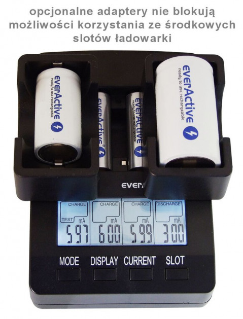 EVERACTIVE ŁADOWARKA PROCESOROWA AAA/AA NC-3000 - Galeria zdjęcie 7