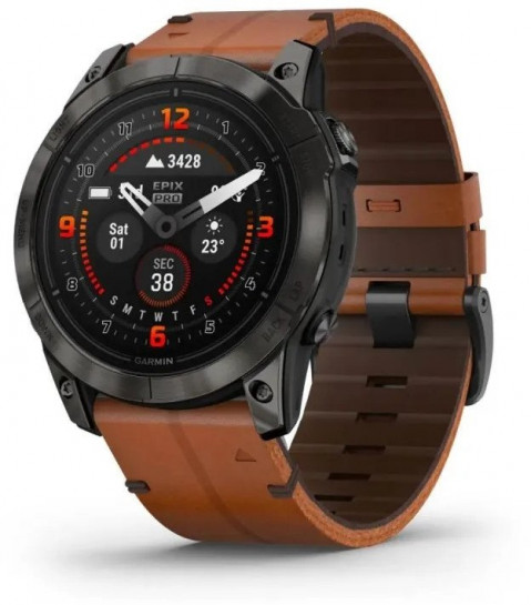 Garmin Epix Pro Gen 2 51 mm Sapphire Szary z powłoką węglową - Galeria zdjęcie 4
