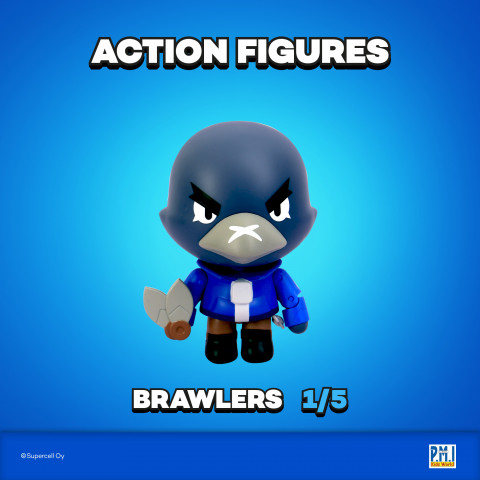 BRAWL STARS S1 ACTION FIGURES 11cm - CROW - Galeria zdjęcie 4