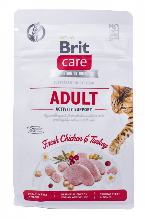 BRIT Care Grain Free Activity Support Adult - sucha karma dla kota - 400 g - Galeria zdjęcie 1
