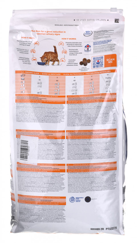 Hill's Prescription Diet Feline c/d Urinary Care - sucha karma dla kota z chorobami układu moczowego - 8 kg - Galeria zdjęcie 7