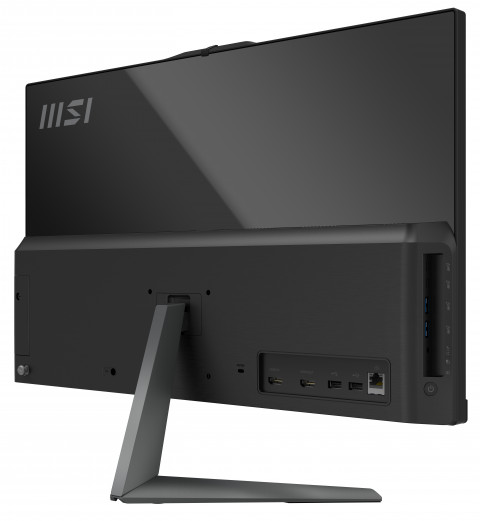 MSI AIO Modern AM242 1M-1219EU Core 5 120U 23,8" IPS LED FHD Non-Touch Anti-Glare 8GB SSD512GB M.2 AX211 WiFi 6E No Kb+M Windows 11 Pro Black - Galeria zdjęcie 4