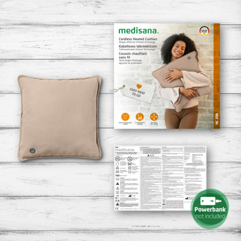 Poduszka elektryczna Medisana HC 200 Interior Line (piaskowa) - Galeria zdjęcie 5
