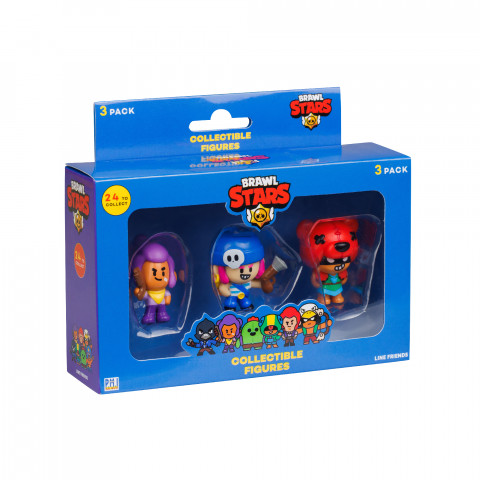 BRAWL STARS S1 FIGURES - 3 PACK VER.D - Galeria zdjęcie 1