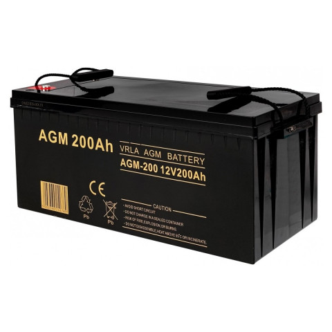 VOLT POLSKA AKUMULATOR AGM 12V 200 Ah - Galeria zdjęcie 1