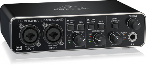 Behringer UMC202HD - Interfejs audio USB - Galeria zdjęcie 3