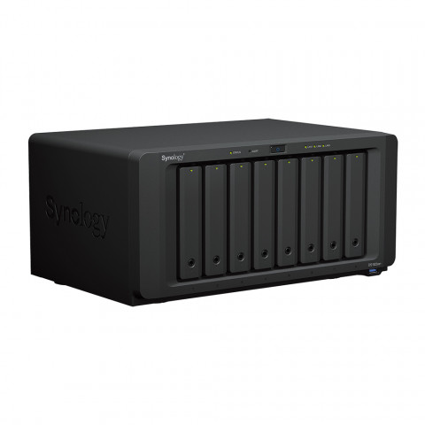 NAS Synology DS1823xs+; Tower; 8x (3.5" SATA HDD/2.5" SATA SSD); AMD Ryzen V1780B, 8 GB DDR4 ECC SODIMM (max. 32GB), 2x 1GbE RJ-45, 1x 10GbE RJ-45 - Galeria zdjęcie 7