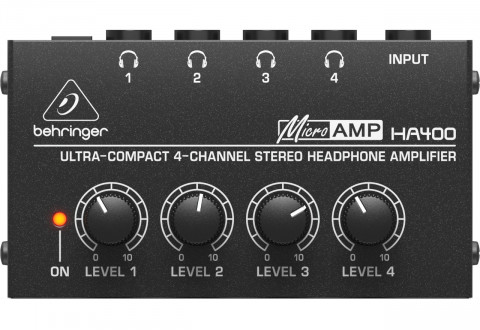 Behringer HA400 - Wzmacniacz słuchawkowy - Galeria zdjęcie 1