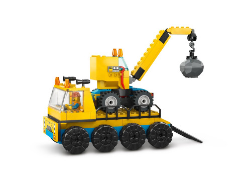 LEGO City 60391 Ciężarówki i dźwig z kulą wyburzeniową - Galeria zdjęcie 5