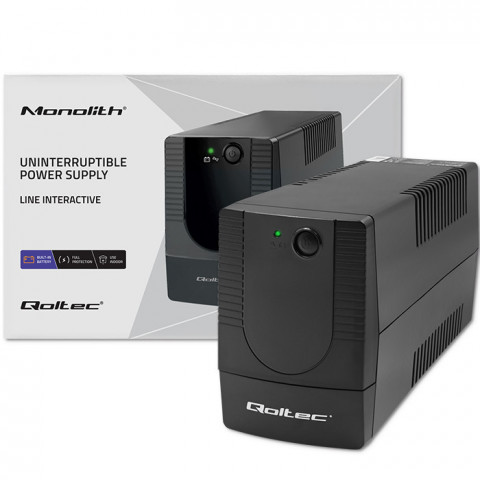 QOLTEC ZASILACZ AWARYJNY UPS LINE INTERACTIVE - Galeria zdjęcie 7