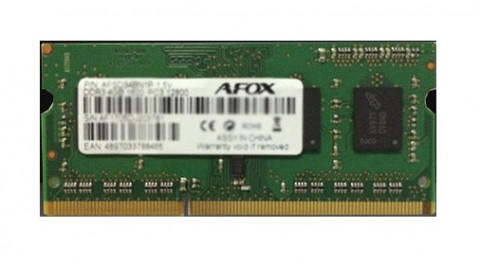 AFOX SO-DIMM DDR3 8GB 1600MHZ MICRON CHIP - Galeria zdjęcie 1