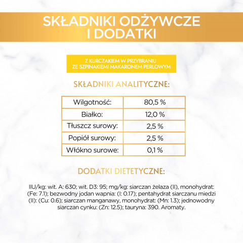 GOURMET A la Carte Kurczak, Pstrąg, Wołowina, Rdzawiec - mokra karma dla kota - 4 x 85g - Galeria zdjęcie 13