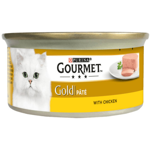 PURINA Gourmet Gold Mus z kurczakiem - mokra karma dla kota - 48x85g - Galeria zdjęcie 3