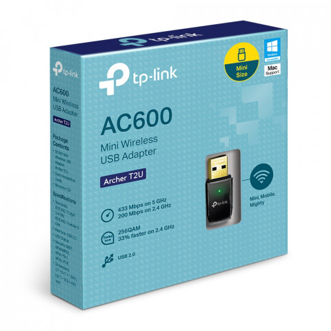 TP-Link Archer T2U DualBand karta WIFi AC600 USB - Galeria zdjęcie 4